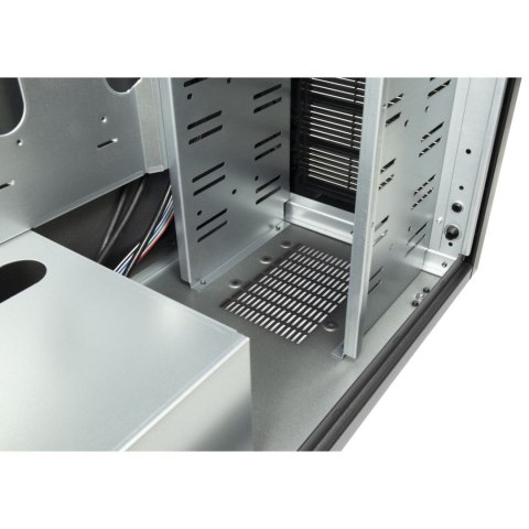 Inter-Tech 88887382 zabezpieczenia & uchwyty komputerów Micro Tower Czarny