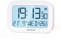 Sencor Budzik z termometrem, zegar sterowany radiem DCF77