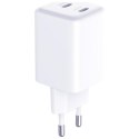 3MK Ładowarka sieciowa Hyper Charger PD 45W GaN QC4+ PPS 2C biała
