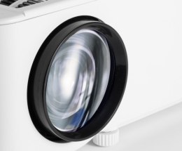 Projektor rzutnik LED + pilot Technaxx 50W, wbudowany głośnik (biały)