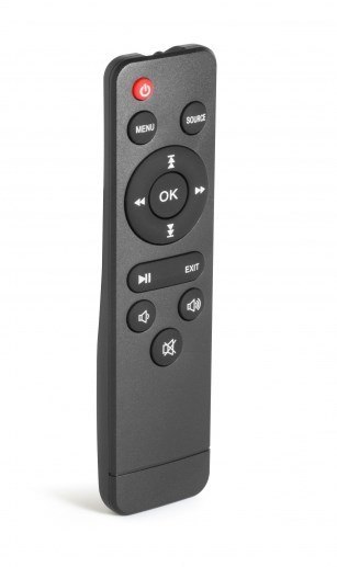 Projektor rzutnik LED + pilot Technaxx 50W, wbudowany głośnik (biały)