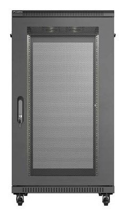 Lanberg FF01-6022-23B stojak 22U Stojak wolnostojący Czarny