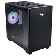 InWin A3 Mini-Tower Tempered Glass - schwarz