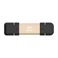 Silicon Power DS72 pamięć USB 500 GB USB Type-A / USB Type-C 3.2 Gen 2 (3.1 Gen 2) Złoto