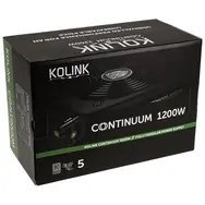 Zasilacz Kolink Continuum 80 PLUS Platinum, modułowy - 1200 Watt