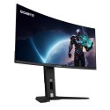 MONITOR GIGABYTE OLED 34" MO34WQC2 86,4 cm 3440x1440px Wide Quad HD OLED Czarny