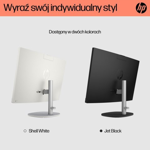 HP AiO 24-cr0312nw Ryzen 5 7520 23.8" FHD IPS 250nits AG 16GB DDR5 SSD512 Radeon 610M Cam720p kB+Mouse Win11 Shell White 2Y