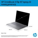 HP OmniBook X Flip 16-ar0016nw Ryzen AI 5 340 16.0"2K Touch OLED IPS 300nits AG 16GB LPDDR5X SSD1TB Radeon 840M Cam 5MPx + IR 68