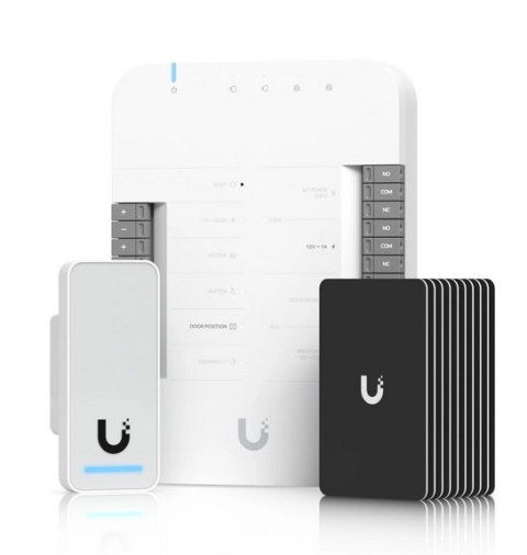 Ubiquiti UA-G2-SK G2 Starter Kit system ochrony dostępu Czarny, Srebrny