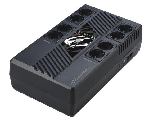 POWER WALKER UPS LINE-IN VI 1000 MS FR 8X FRENCH, RJ45 IN/OUT, USB HID