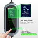 Qoltec Mobilna ładowarka do samochodu elektrycznego EV i hybryd z regulacją 2w1 Typ2 | 7kW | 230V | CEE 32A | Wi-fi | TUYA | SMA