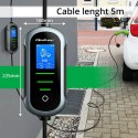 Qoltec Mobilna ładowarka do samochodu elektrycznego EV z regulacją 2w1 Typ2 | 3.5kW | 230V | SCHUKO 16A | Wi-fi | TUYA | SMART L