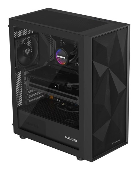 Obudowa komputera GENESIS NLG-2320 system chłodzenia Czarny