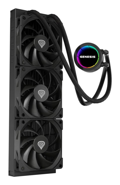 Obudowa komputera GENESIS NLG-2320 system chłodzenia Czarny