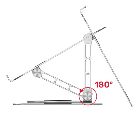 Regulowana podstawka pod laptop Unitek OT180SL01 360° 10-16"
