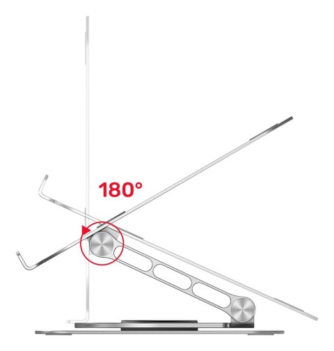 Regulowana podstawka pod laptop Unitek OT180SL01 360° 10-16"