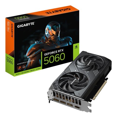Karta graficzna Gigabyte GeForce RTX 5060 WINDFORCE MAX OC 8GB BULK