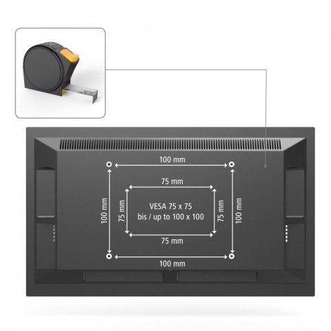 Hama Uchwyt LCD/LED 100x100 motion XS 26 cali