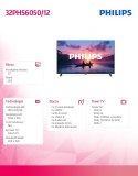 Philips Telewizor 32 cale LED 32PHS6050/12