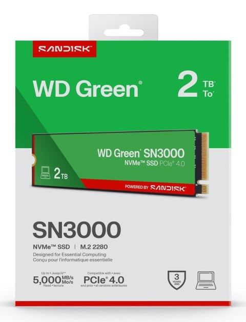 SanDisk SN3000 2,05 TB M.2 PCI Express 4.0 NVMe QLC 3D NAND