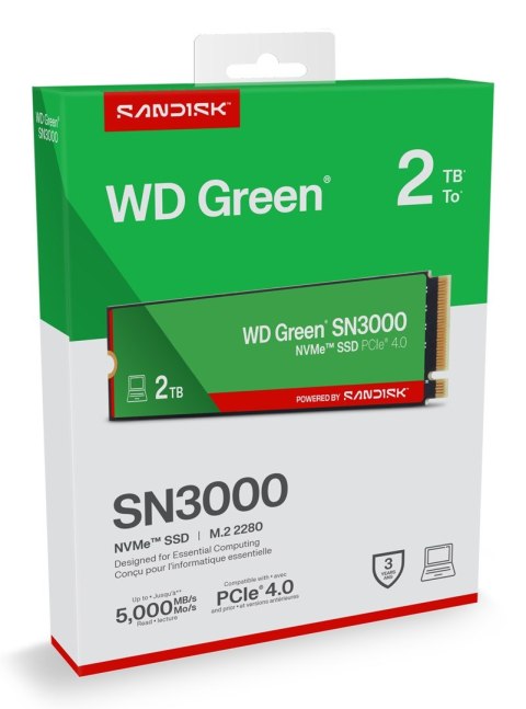 SanDisk SN3000 2,05 TB M.2 PCI Express 4.0 NVMe QLC 3D NAND