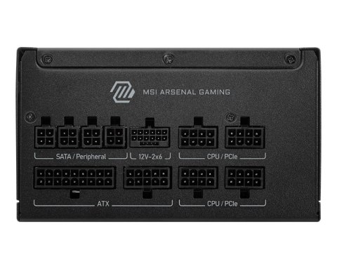 Zasilacz MSI MAG A850GLS PCIE5 850W 80+ Gold ATX 3.1