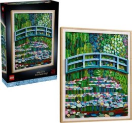 LEGO Art 31220 Claude Monet — Most nad stawem z liliami wodnymi