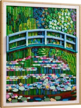 LEGO Art 31220 Claude Monet — Most nad stawem z liliami wodnymi