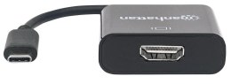 MANHATTAN Adapter USB-C 3.1 na HDMI 1080p 4K/30Hz M/F 151788