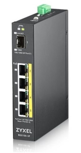 Przełącznik ZYXEL RGS100-5P RGS100-5P-ZZ0101F (4x 10/100/1000 )
