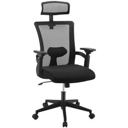 TECHLY Krzesło biurowe czarne 16 ICA-CT MC016
