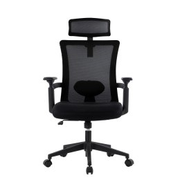 TECHLY Krzesło biurowe czarne 16 ICA-CT MC016