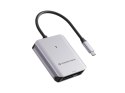 Conceptronic BIAN09G czytnik kart USB 3.2 Gen 2 Type-C Szary