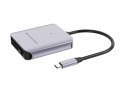 Conceptronic BIAN09G czytnik kart USB 3.2 Gen 2 Type-C Szary