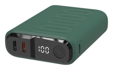 RealPower PB-10000C PD+ 10000 mAh Ciemny Zielony