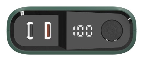 RealPower PB-10000C PD+ 10000 mAh Ciemny Zielony