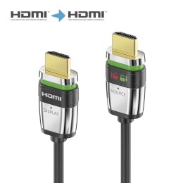 FiberX FX-I355-015 kabel HDMI 15 m HDMI Typu A (Standard) Szary, Srebrny
