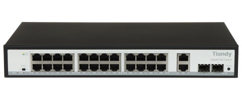 SWITCH POE TC-P3S028 SPEC:G/2422/AT/280 24-PORTOWY SFP TIANDY