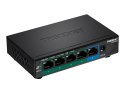 TRENDnet Switch 5-Port Gbit PoE+ 32W Metall