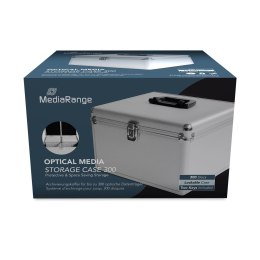 MediaRange BOX76 opakowania na płyty CD Obudowa pudełkowa 300 dysków Srebrny
