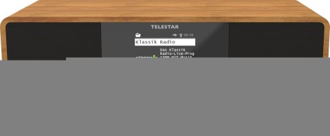 Telestar 5701300 radio Internet Cyfrowy Drewno