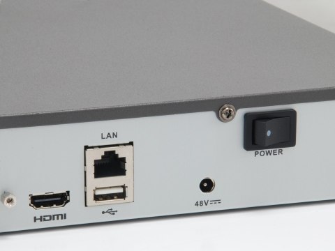 Rejestrator sieciowy LevelOne 4-kanałowy / 1xHDD / 8MP / GEMINI