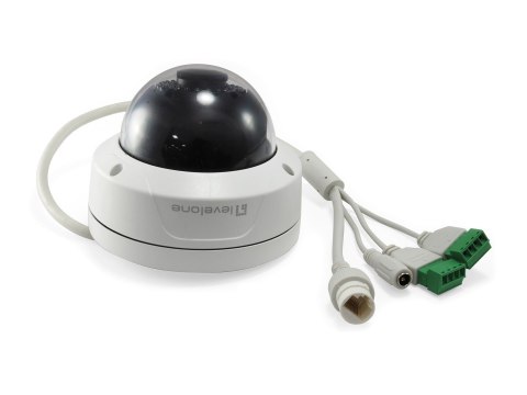 Wyjście kopułkowe LevelOne IPCam 2MP/H.265/IR/7W/PoE/IP67