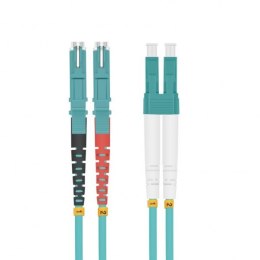 Helos 254695 kabel InfiniBand / światłowodowy 10 m E-2000 LC Kolor Aqua