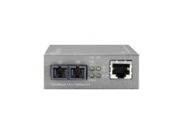 Konwerter mediów LevelOne Web Smart Series FVS-3120 - RJ-45 / SC Pojedynczy tryb - do 20km (FVS-3120)