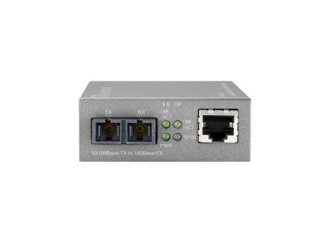 Konwerter mediów LevelOne Web Smart Series FVS-3120 - RJ-45 / SC Pojedynczy tryb - do 20km (FVS-3120)