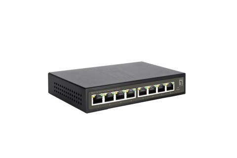 LevelOne GES-2108 przełącznik sieciowy Zarządzany L2 Gigabit Ethernet (10/100/1000) Czarny
