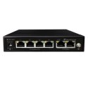 Przełącznik LevelOne FE PoE+ 6-portowy 60W 100Mbps