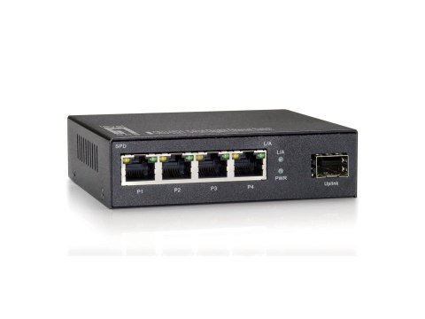 Przełącznik LevelOne GB 5-portowy 1xSFP 1Gbps
