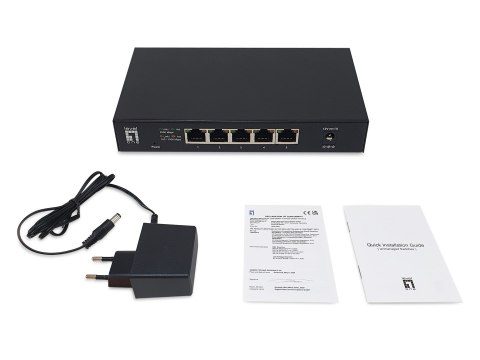 Przełącznik LevelOne GB 5-portowy 2,5 Gb/s